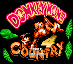 Donkey Kong Country 4 Title Screen